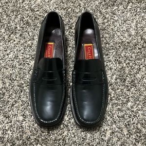 Cole Haan black loafers, size 8